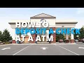 How to deposit a check at a ATM