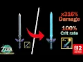 How to Upgrade your Unbreakable msg Master Sword in Tears of the Kingdom also normal master sword