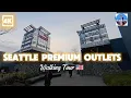 4K Seattle Premium Outlets is an open-air shopping center Tulalip Seattle Premium Outlets