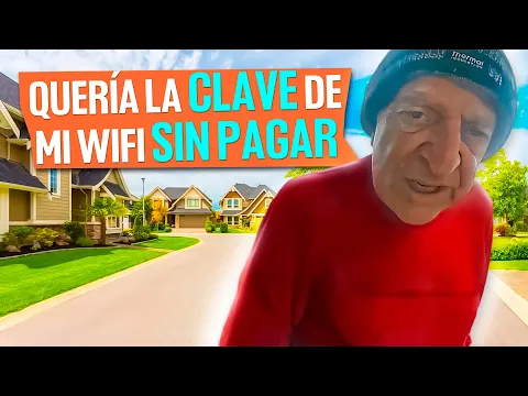 Un anciano le estaba ROBANDO el WIFI a su vecino ??