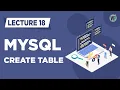 18 - Create MySQL Table with PHP