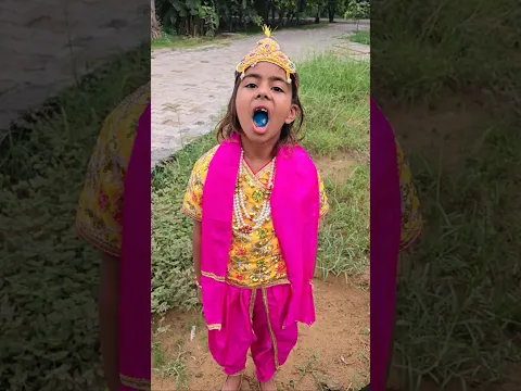 kanha ji ki leela 😍#shorts