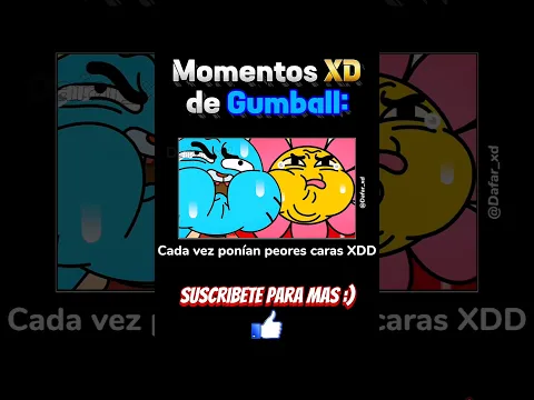 No se quien sufrió más si Gumball o Leslie😂 - Momentos Xd de Gumball y Leslie