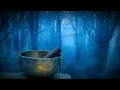 Rain in Woods + Tibetan Bowls | Relax, Study or Sleep with White Noise Music | 10 Hours