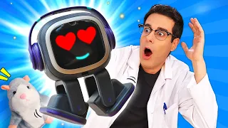 Probé EL MINI ROBOT HUMANOIDE INTELIGENTE EMO GO HOME