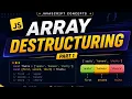 Javascript Array Destructuring Explain