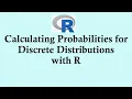Statistics using R programming Calculating Probabilities for Discrete Distributions with R