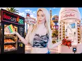 I Tried the Weirdest Vending Machines in Las Vegas again Pizza Cake ATM