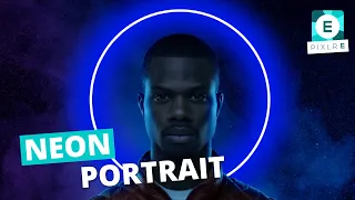 Pixlr E How to Create a Neon Portrait Effect Tutorial in Pixlr E
