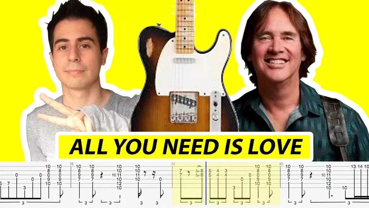 Carl Verheyen's arrangement of All You Need Is Love - (with TABS) - by Riff_Hero Carl Verheyen's arrangement of All You Need Is Love - (with TABS) - by Riff_Hero