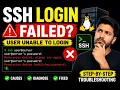Red Hat Linux - SSH Login Failed Complete Linux SSH Troubleshooting Guide