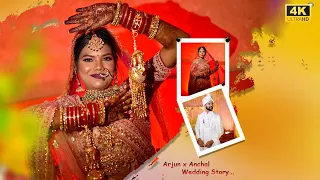 wedding trailer arjun x anchal 4k video pritam photography creation 