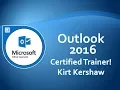 Microsoft Outlook 2016 Tutorial for Beginners - How to Use Outlook Part 2