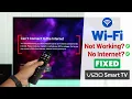 Vizio TV WiFi Not Working How to Fix