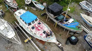 #51 – ⛵ AMATEURS trying to do up a rusty sailboat