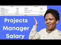 Projects manager salary in South Africa