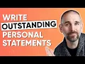 How to Write an OUTSTANDING Personal Statement for College A Crash Course