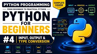 Python Tutorial for Beginners Input Output Type Conversion