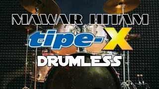 mawar hitam tipe x drumless tanpa drum no drum