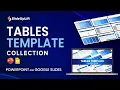 Editable Table Templates Collection For PowerPoint Google Slides