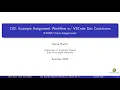 C02 Example Assignment Workflow