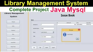 Build a Complete Library Management System in Java with Mysql