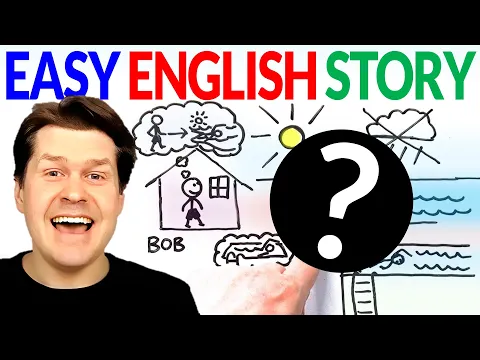 Bob Wants to Swim (QUESTIONS & ANSWERS) | Easy Story for English Beginners with TPRS-style Circling