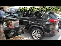2018 Jeep Cherokee Bass Install Db Drive 2k 12 s and Db drive WDX 2000 1 Amp