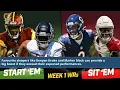 Week 4 Start Em Sit Em