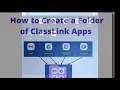 Classlink - Creating Apps to a Folder