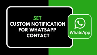 كيفية تعيين نغمة إشعارات مخصصة لجهات اتصال واتساب دندنها
