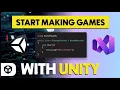 Make Your FIRST GAME in Unity Start TODAY - Setup Unity and Visual Studio