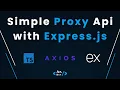 Simple Proxy API - Express js Typescript
