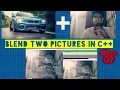OpenCV C Tutorial Blend The Webcam Feed With Any Other Picture