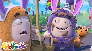 Bubbles' Dinosaur Disaster! 🦖  | Oddbods Cartoons | Funny Cartoons For Kids