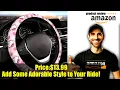 Buy Hello Kitty Car Accessories Pink Kitty Cat Car Accessories Cute Strawberry Steering Wheel