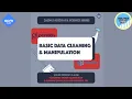 Basic Data Cleaning and Manipulation ACM Data Science Series Winter 2023