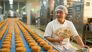 Perfect mooncake factory move – slack off whenever you want! _Remove background noise