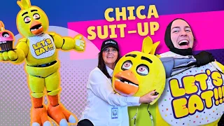 How Animitronics cosplayers suit up