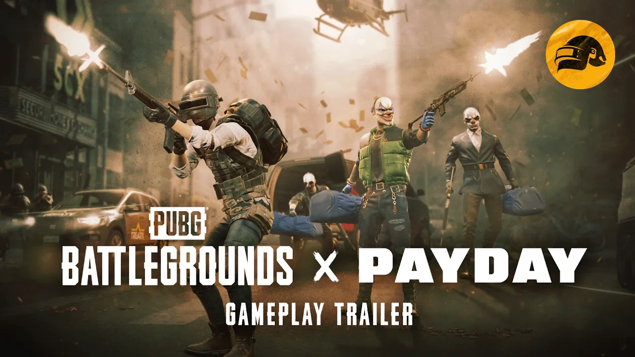 New Mode: PUBG x PAYDAY Gameplay Trailer | PUBG