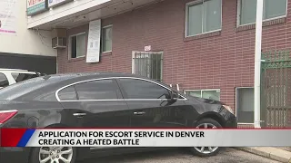 Denver neighborhood group fighting escort service license application