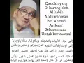 Download Lagu Tawaasul Aulia Karangan AlHabib Abdurrahman Bin Ahmad Assegaf
