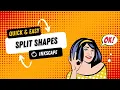 How To Split Shapes In Inkscape