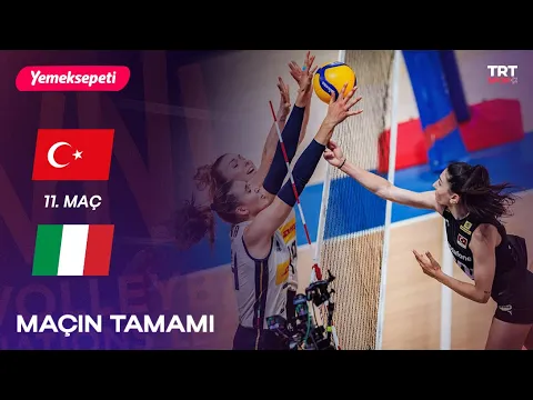 Video Thumbnail: Maçın Tamamı | Türkiye - İtalya 2025 Kadınlar VNL TRT Spor Yıldız x Yemeksepeti