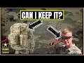 What you can keep when you leave the Army