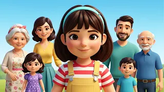 أغنية العائلة للأطفال   تعليم أفراد العائلة بالعربية                 أغنية تعليمية دندنها