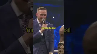 Conor McGregor Smacks Floyd Mayweather S Head Do Something Slap Head 