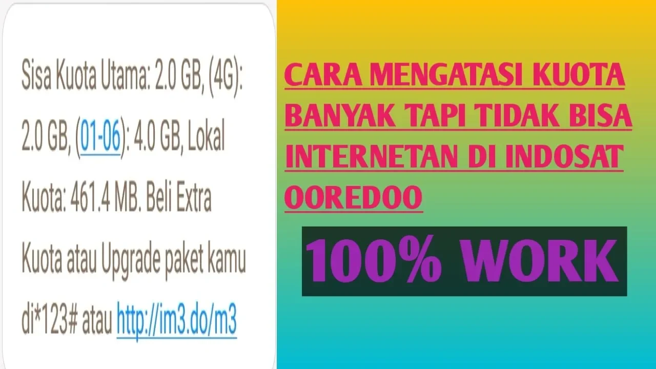 CARA REGISTRASI KARTU INDOSAT OOREDOO - TERBARU 2022