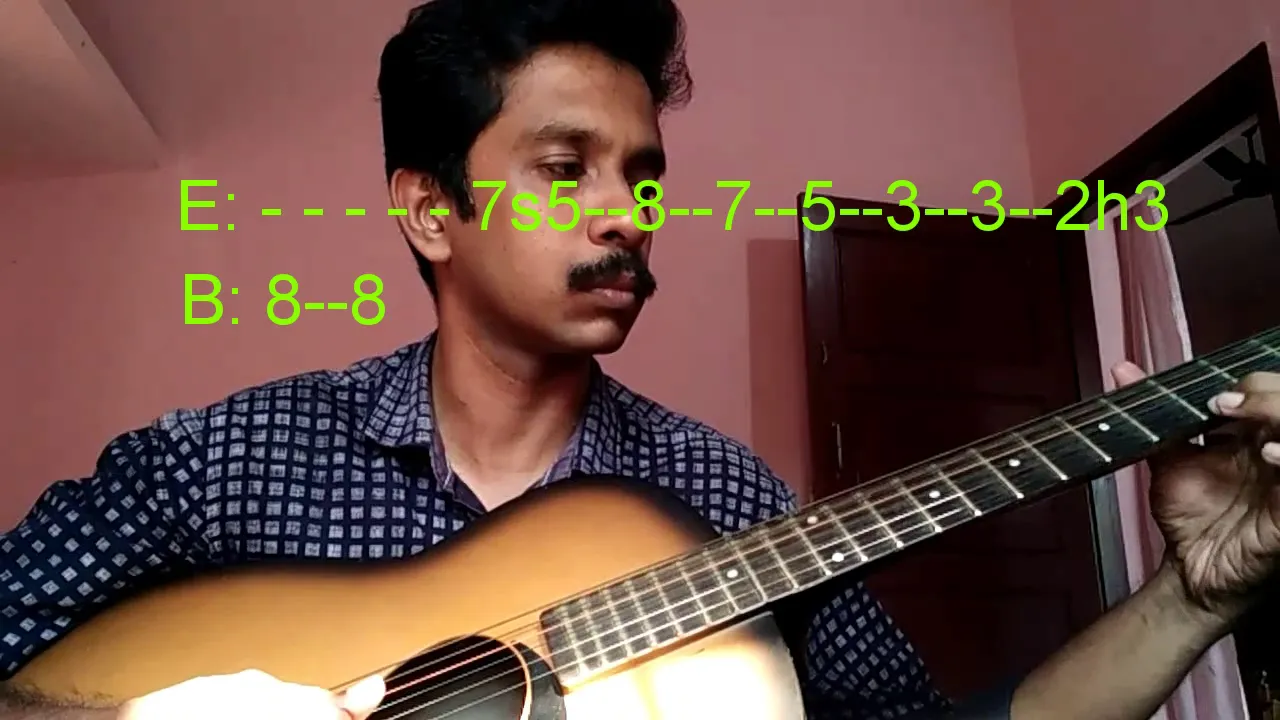 Madhu pole peytha mazhaye guitar tabs