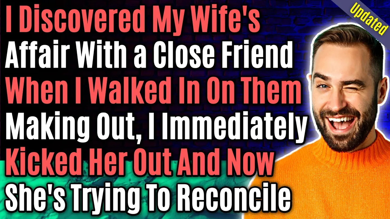Outline Video I Discovered My Wife's Affair With a Close Friend When I Walked In On Them Making Out, I Immediately